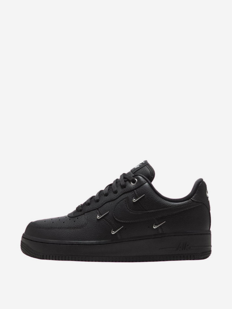 Кроссовки Nike Air Force 1 Low '07 Lx Black Silver Mini Swoosh