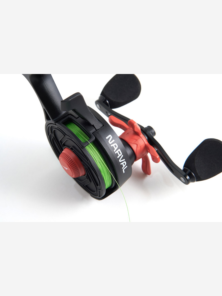 Зимняя катушка Narval Frost Black Ice 2.5:1 3+1BB #Red