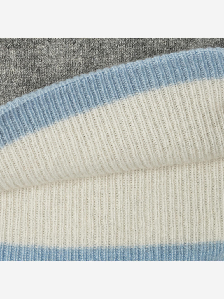Шапка без отворота STETSON 8699213 BEANIE CASHMERE REVERSIBLE