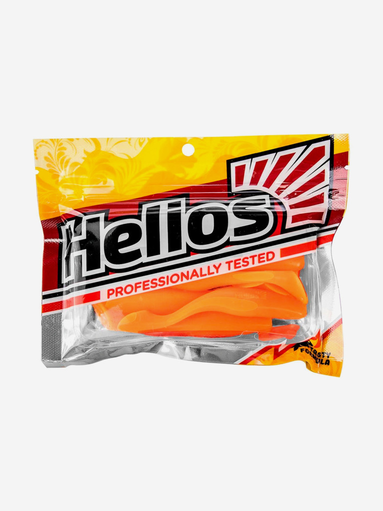 Мягкая приманка Helios Vigor, 3,75'' / 9,5 см, Orange, 7 шт (HS-6-024)