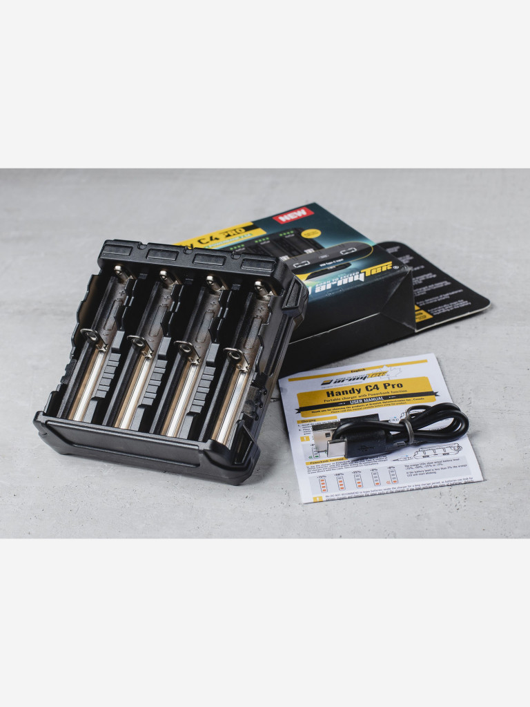 Зарядное устройство 4-х канальное Armytek Handy C4 Pro