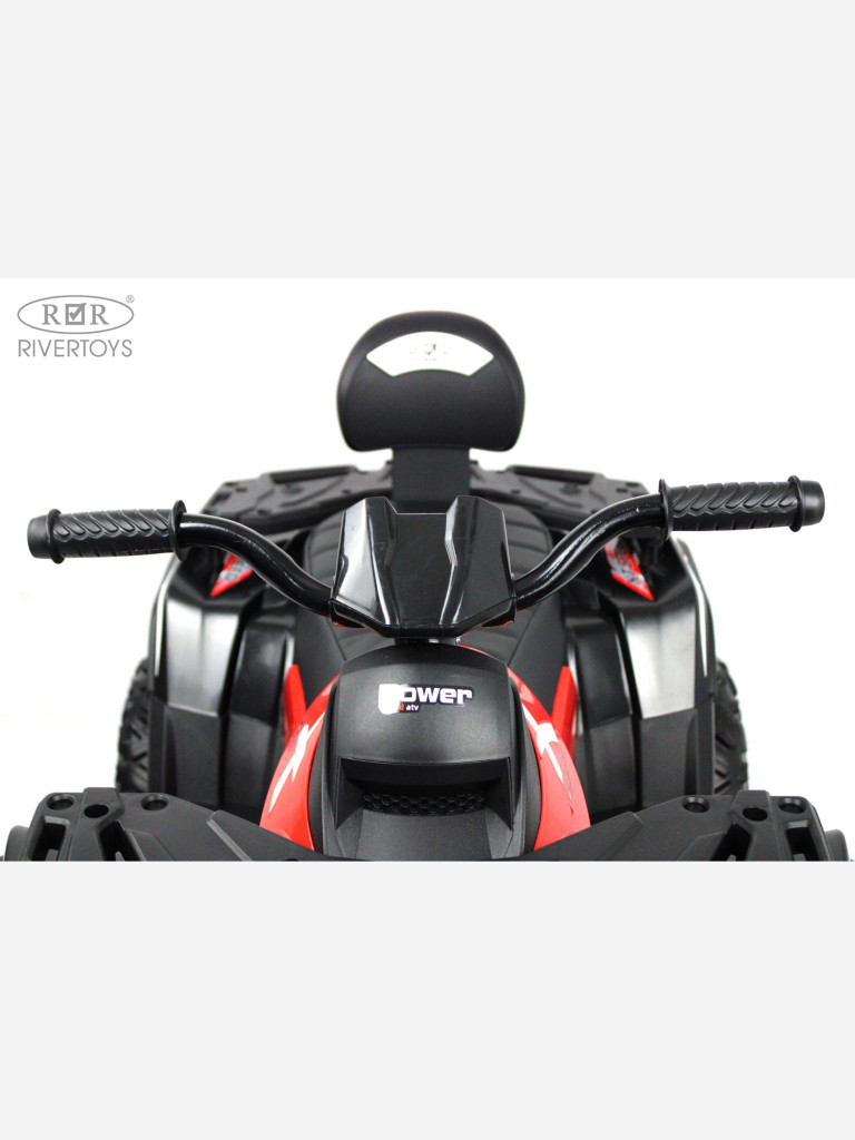 Детский электроквадроцикл RIVERTOYS T001TT 4WD красный