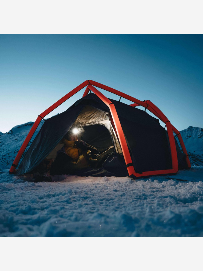 Палатка надувная для кемпинга HEIMPLANET BACKDOOR V2 4-season, Neon Red
