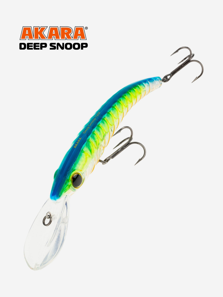 Воблер Akara Deep Snoop 120F минноу плавающий для троллинга на щуку, судака, сома 21гр A304