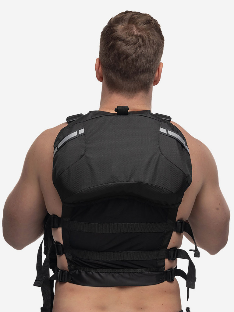 Спасательный жилет для рыбалки на каяке hikeXp Hook Black