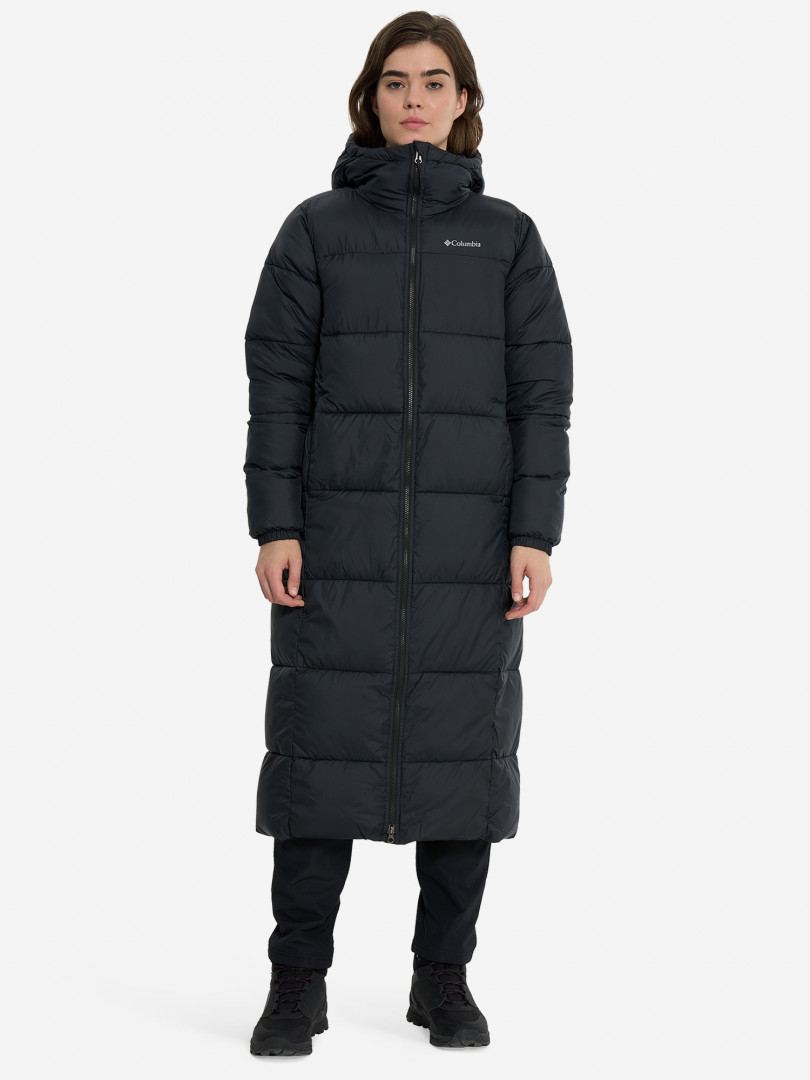 Пальто утепленное женское Columbia Puffect II Long Jacket 30963220299 Черный, размер 48,50,42,52, 54,46, фото 3