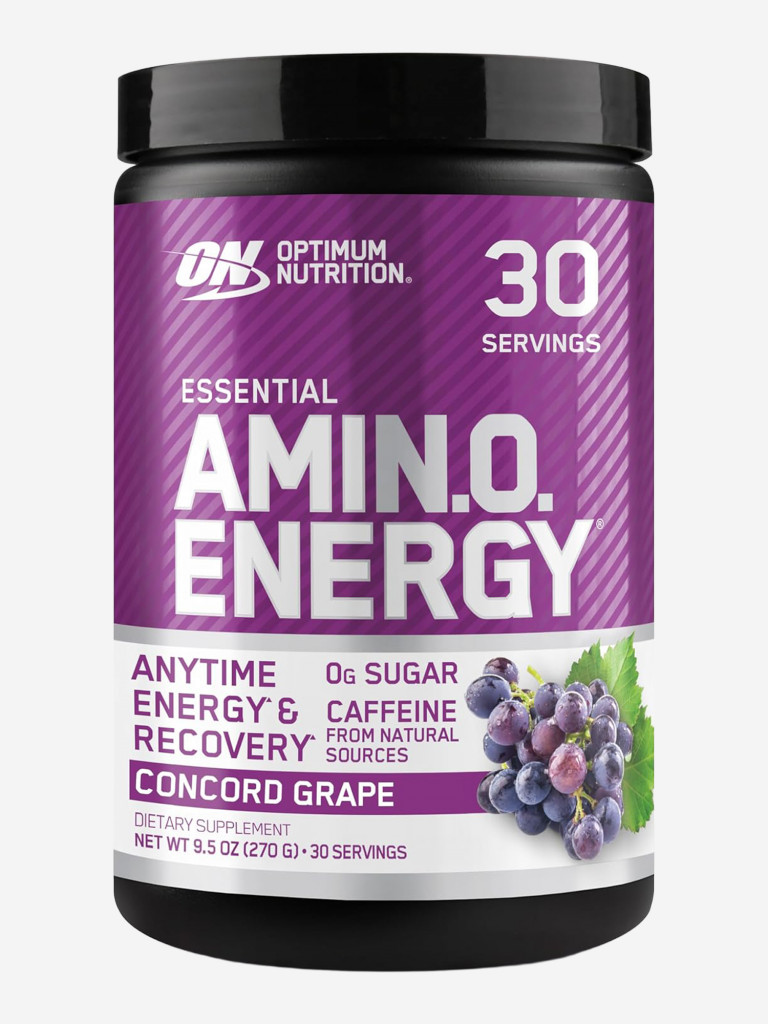 Аминокислотный комплекс Optimum Nutrition Essential Amino Energy, 270 г, Виноград Конкорд