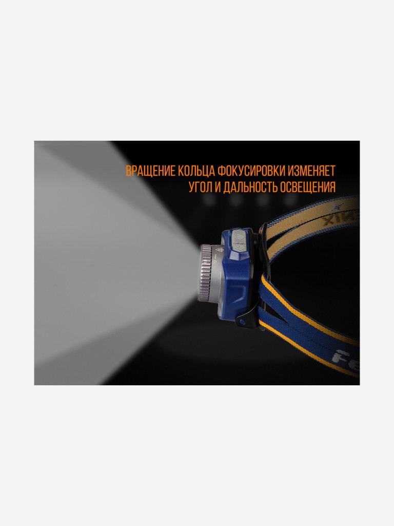 Налобный фонарь Fenix HL40R Cree XP-LHIV2 LED серый, HL40RGY