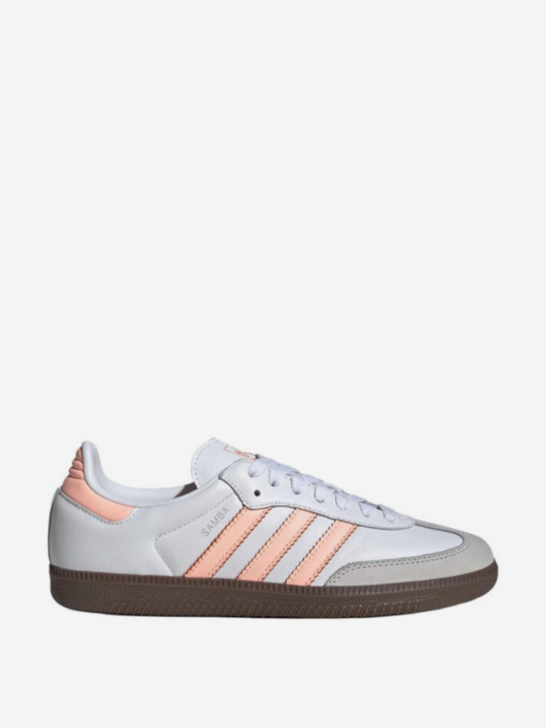 Кеды Adidas Samba Og Cloud White Clear Orange