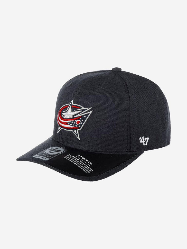 Бейсболка 47 BRAND H-CLZOE28WBP Columbus Blue Jackets NHL (синий)