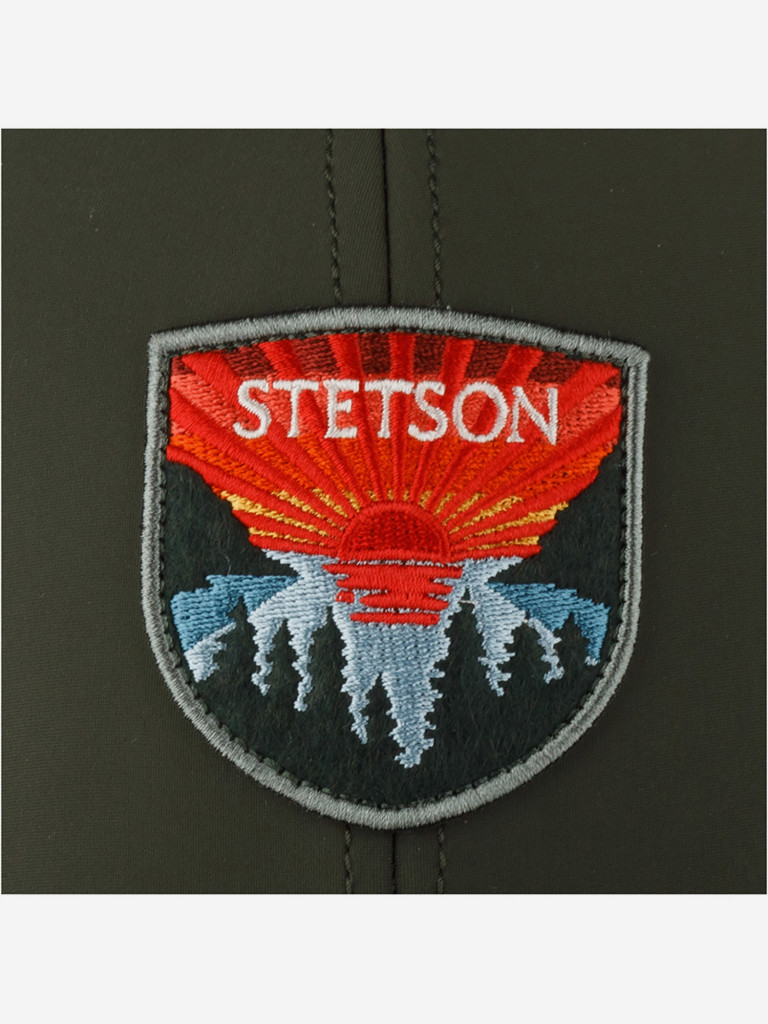 Бейсболка STETSON 7721171 BASEBALL CAP SUNSET (зеленый)