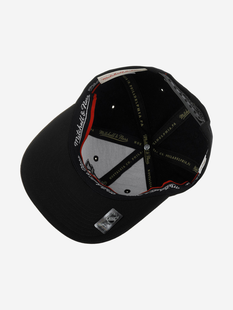 Бейсболка MITCHELL NESS HHSSINTL1185-ADUBLCK Anaheim Ducks NHL (черный)