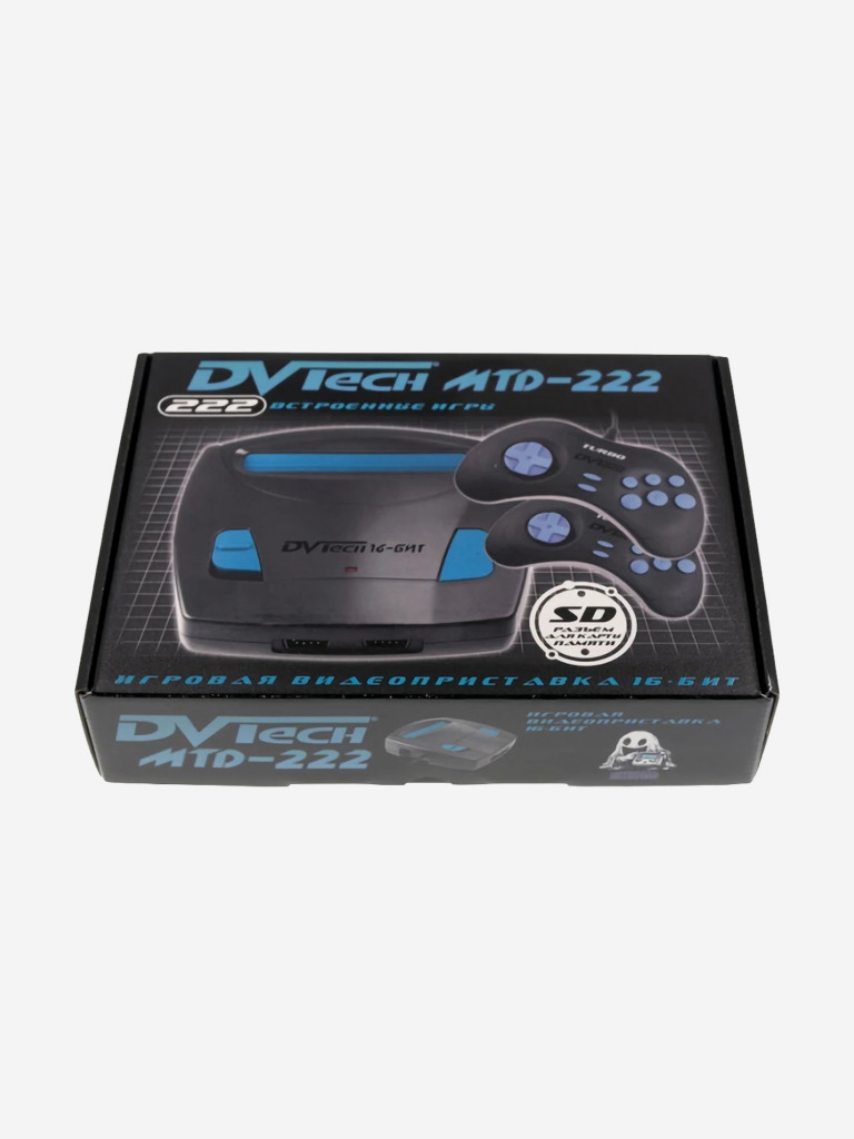 Игровая приставка 16-бит DVTech MTD 222 игры