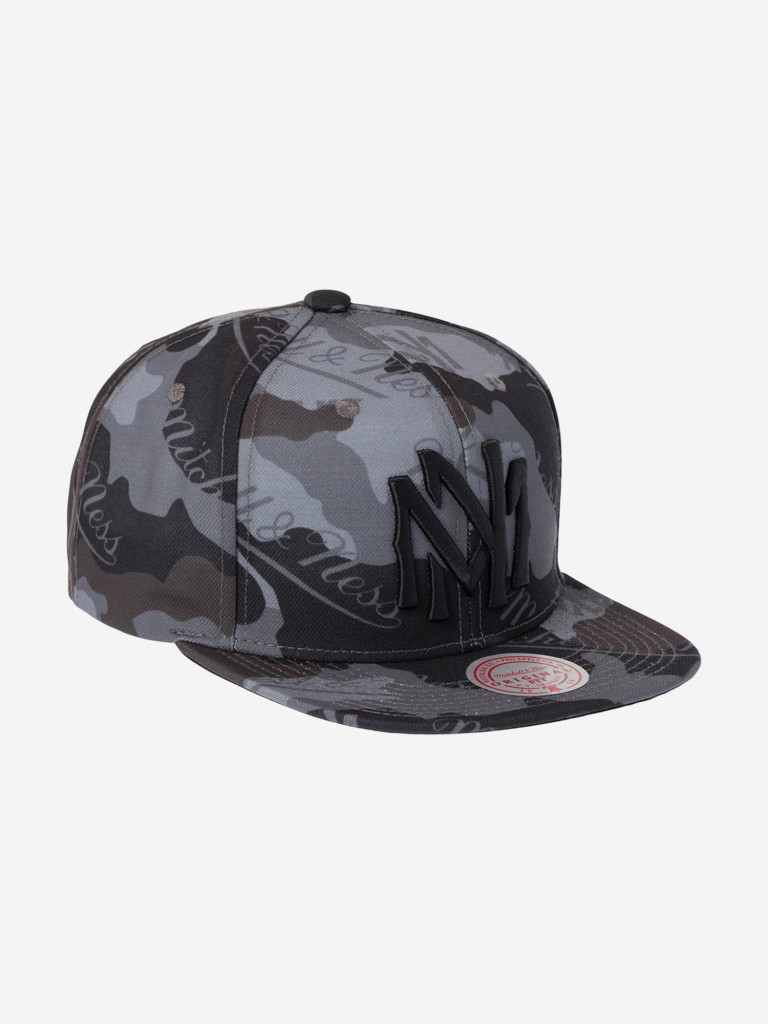 Бейсболка MITCHELL NESS HHSS5006-MNNYYPPPBLCK