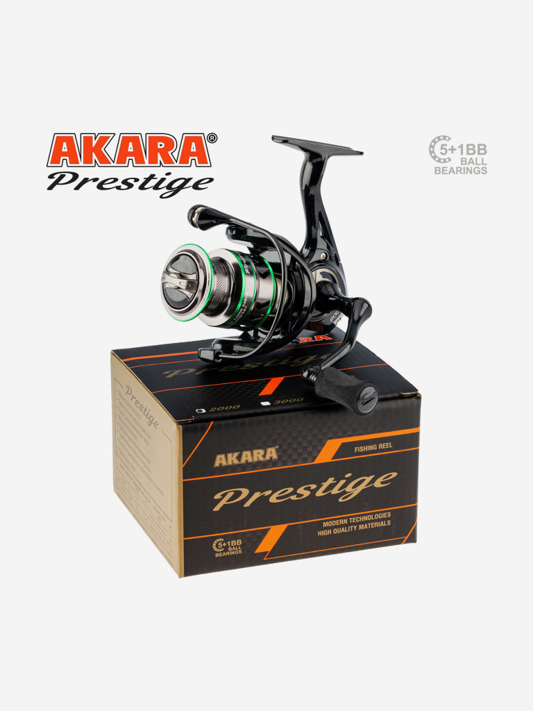 Катушка безынерционная Akara Prestige 3000 5+1bb