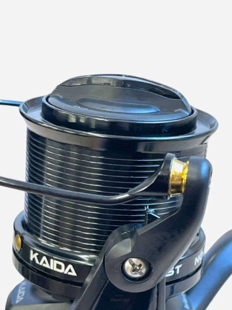 Катушка для спиннинга и удочки Kaida катушка для рыбалки Kaida Noblest 10000 6+1 карповая с байтранером