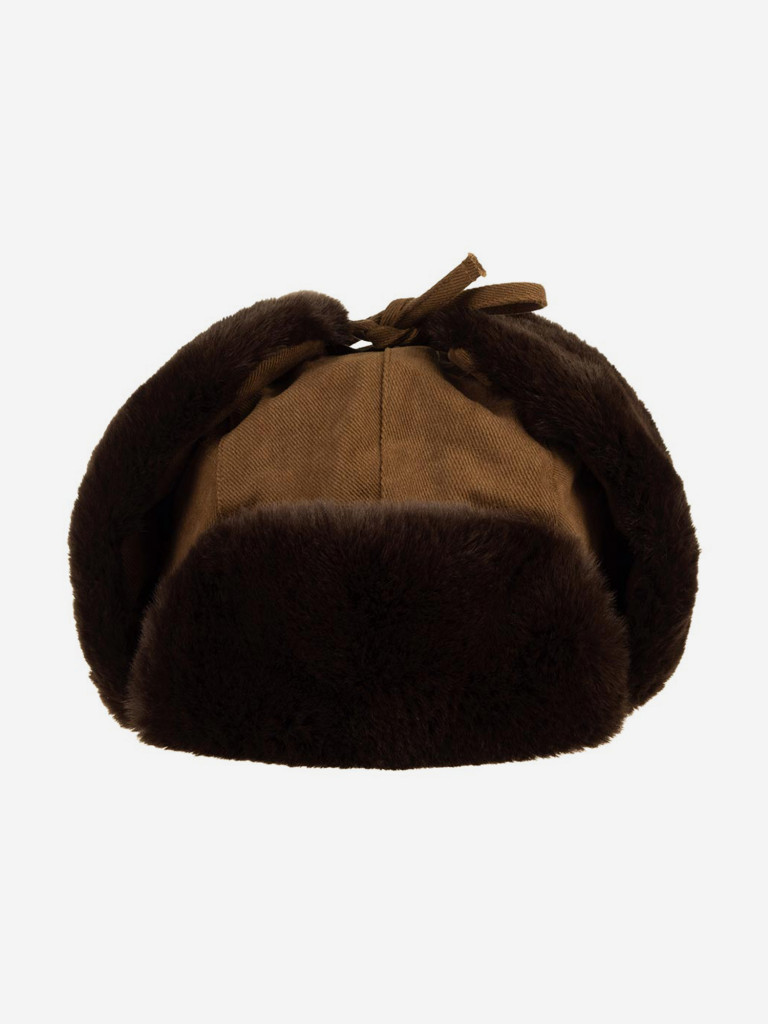 Шапка ушанка STETSON 9291104 BOMBER CAP SOFT COTTON (коричневый)