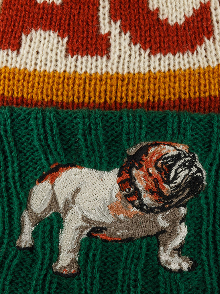 Шапка с помпоном AMERICAN NEEDLE 23012A-MACKT Mack Truck Pillow Line Knit (зеленый)
