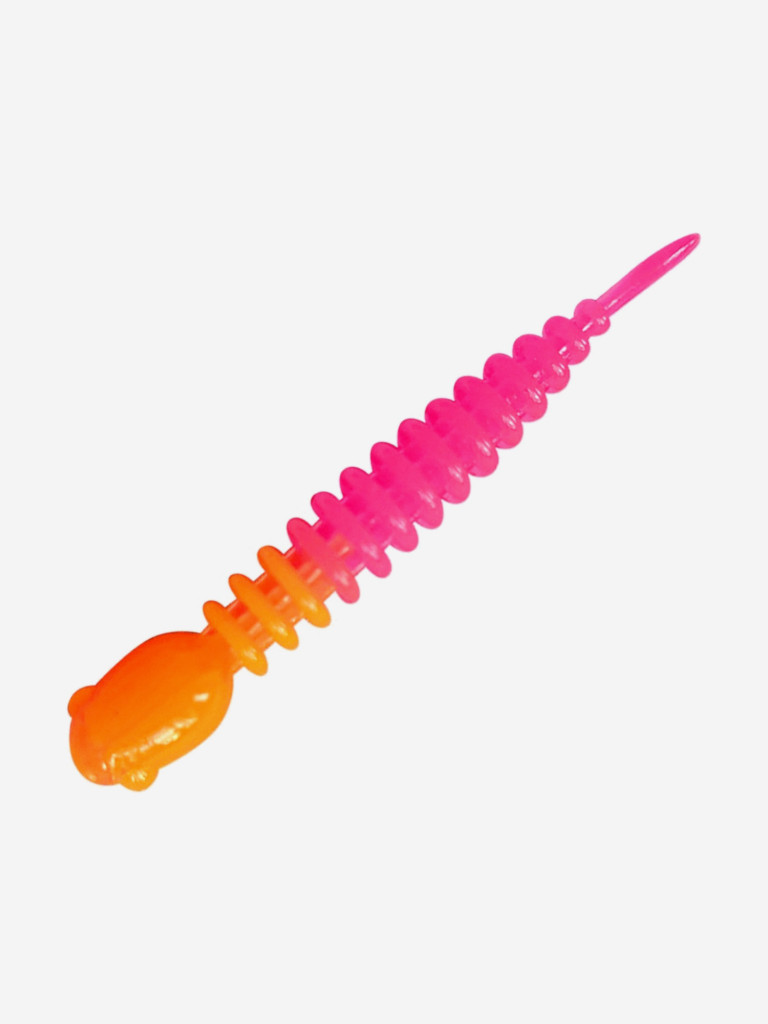 Силикон TROUT LURE (SANSAN) в банке, GOLOVASTIK 65, СЫР, COL. 26 (Orange-Pink), (12шт)