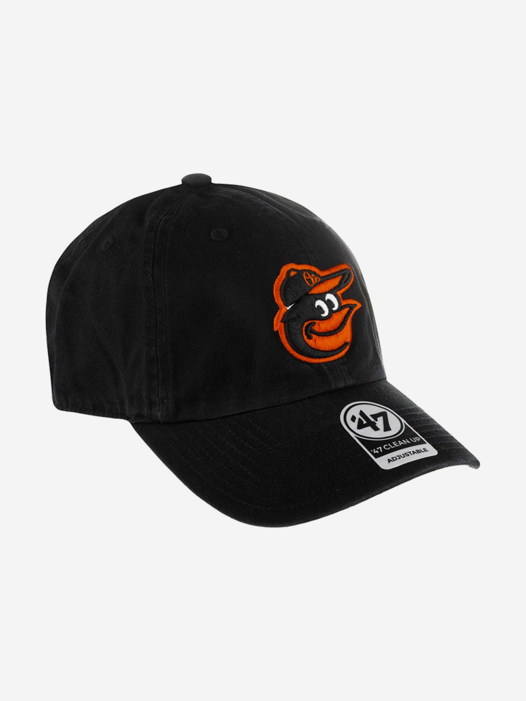 Бейсболка 47 BRAND B-RGW03GWS-BKD Baltimore Orioles MLB (черный)