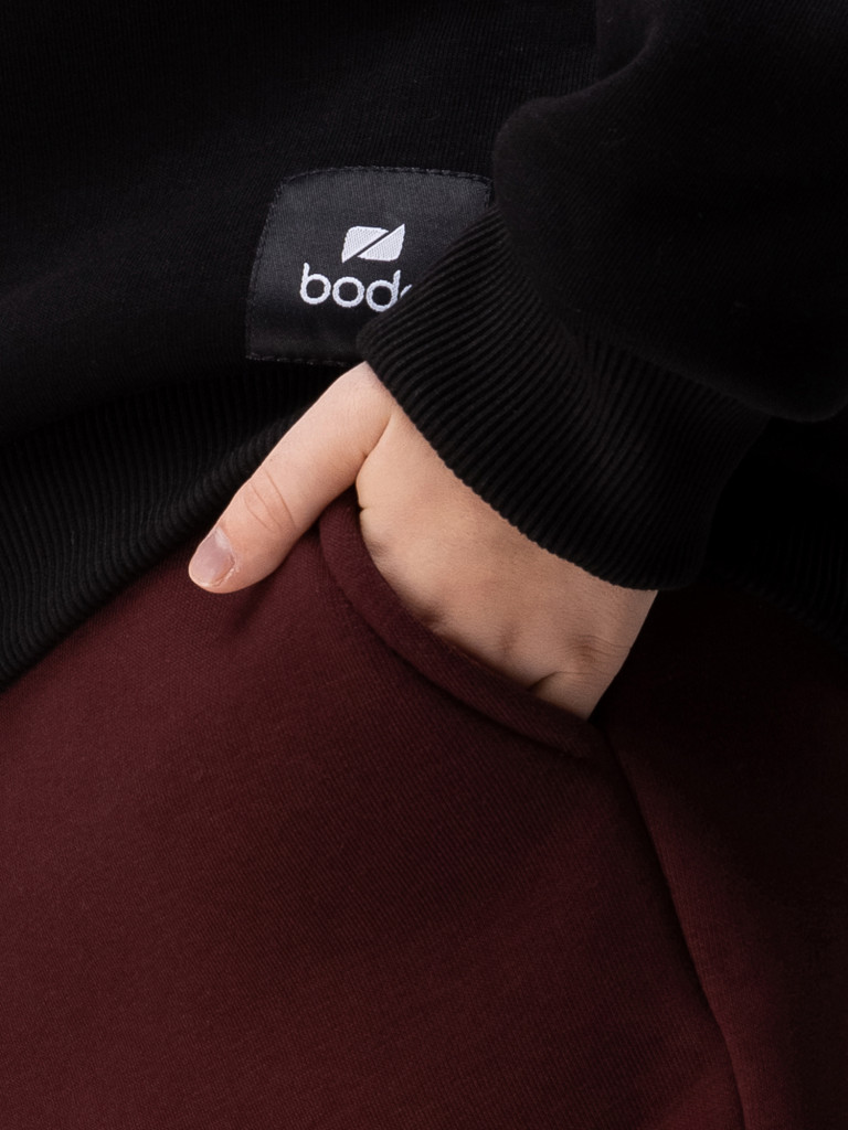 Брюки утепленные с начесом для девочек bodo
