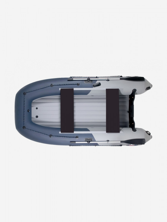 Надувная лодка НДНД Grouper 335W, серо-синий