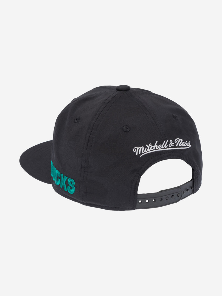 Бейсболка с прямым козырьком MITCHELL NESS HS11498-ADUBLCK Anaheim Ducks NHL (черный)