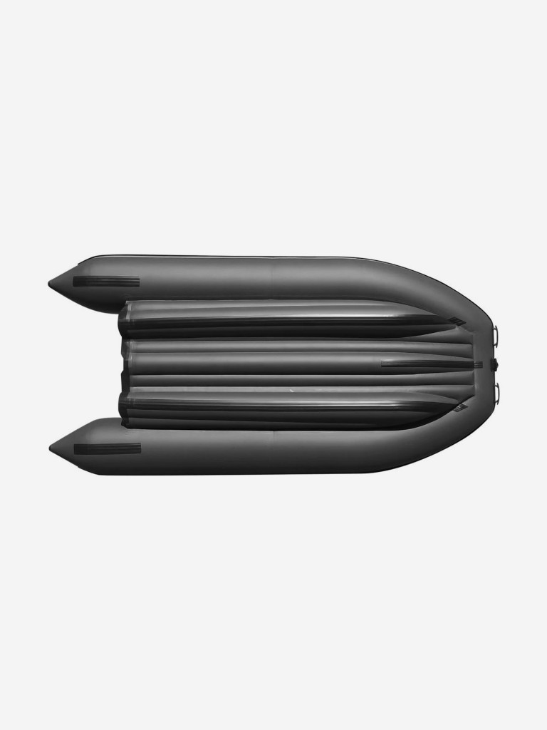 Лодка надувная Reef Triton (Риф Тритон) 340 NDFi c интегрированным фальшбортом, серо-оранжевая