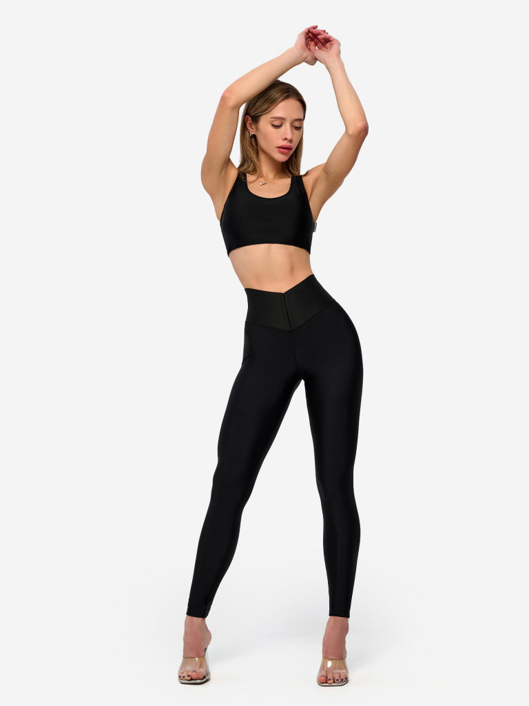 Спортивный топ бра Bona Fide MuscleTop "Black"