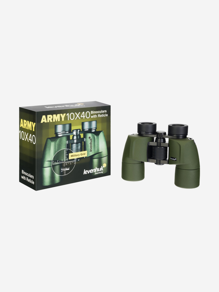 Бинокль Levenhuk Army 10x40 с сеткой