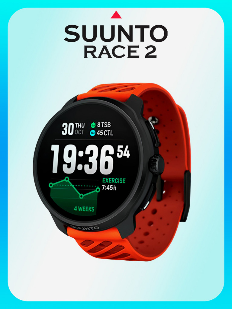 Спортивные часы SUUNTO Race 2, Coral Orange
