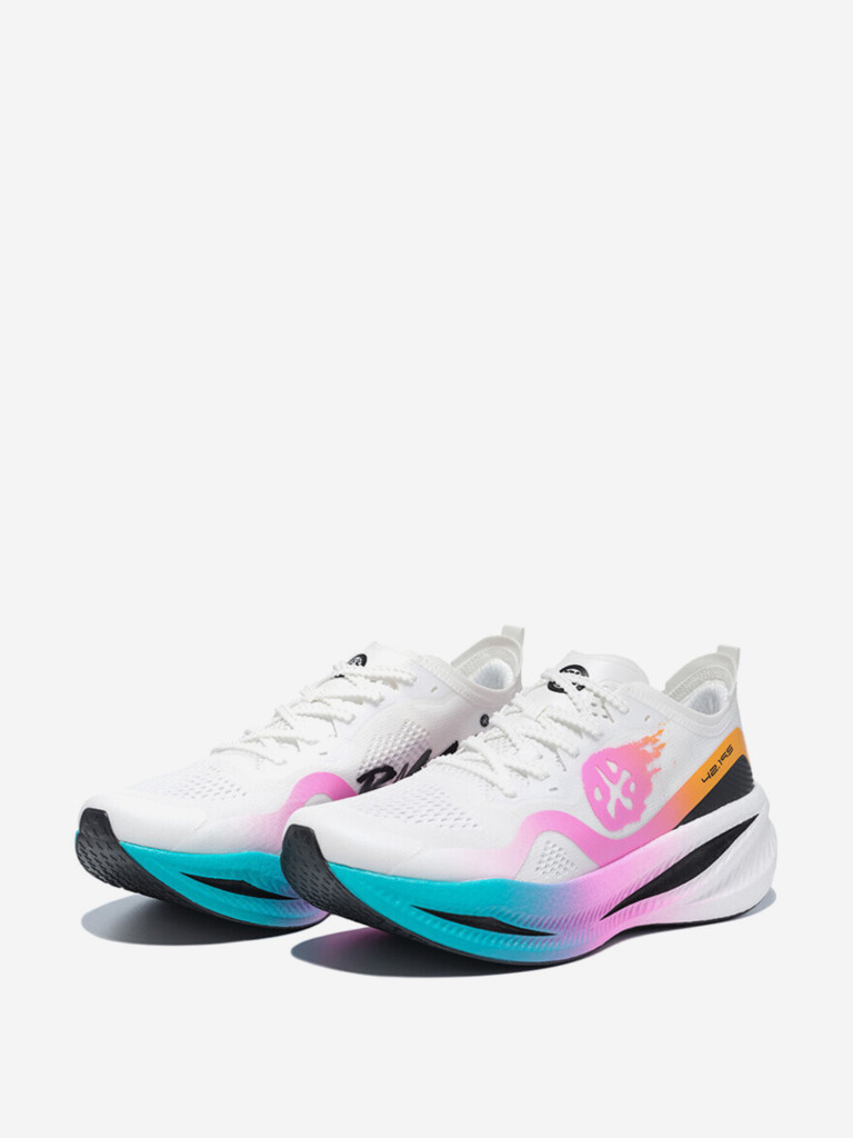 Кроссовки BMAI Carbon FLY Mid Top Running Shoes Men's Blue Pink White