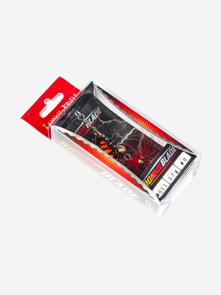 Блесна вращающаяся Lucky John BONNIE BLADE 0, вертушка LJBB00-011 в блистере, вес 2,7 г