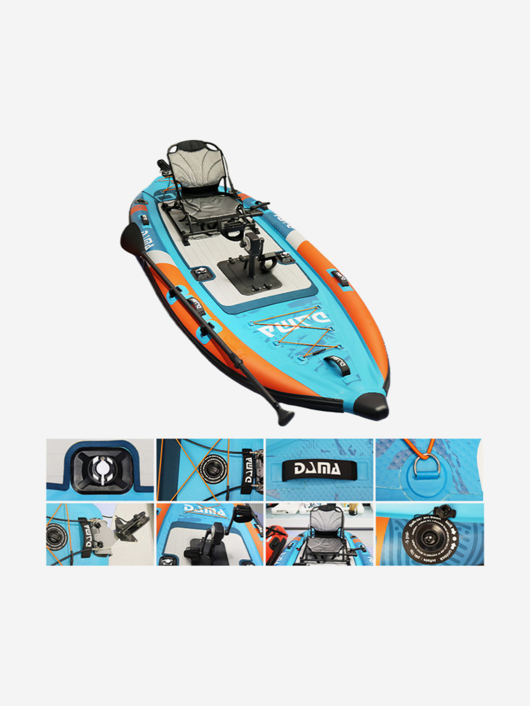 Катамаран DAMA SITTING PEDAL BOARD надувной