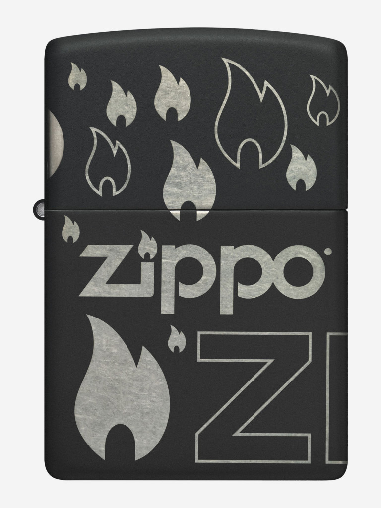 Зажигалка бензиновая ZIPPO 48908 Logo Design
