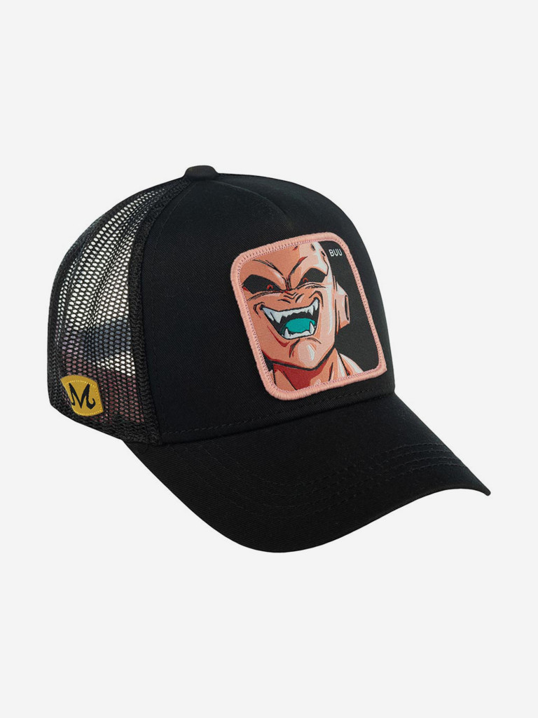 Бейсболка с сеточкой CAPSLAB CL/DBZ/3/BUU Junior Dragon Ball Majin Buu (черный)