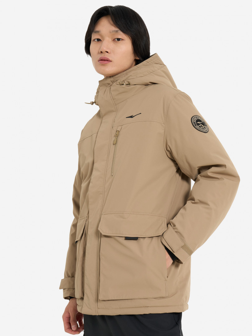 Пуховик мужской Erke, Коричневый