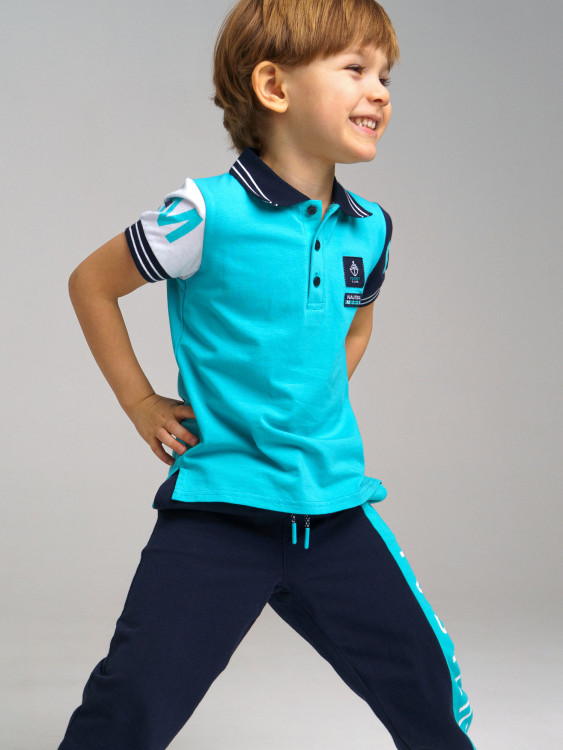 Футболка-поло для мальчика PlayToday