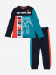 тёмно-синий/голубой/красный