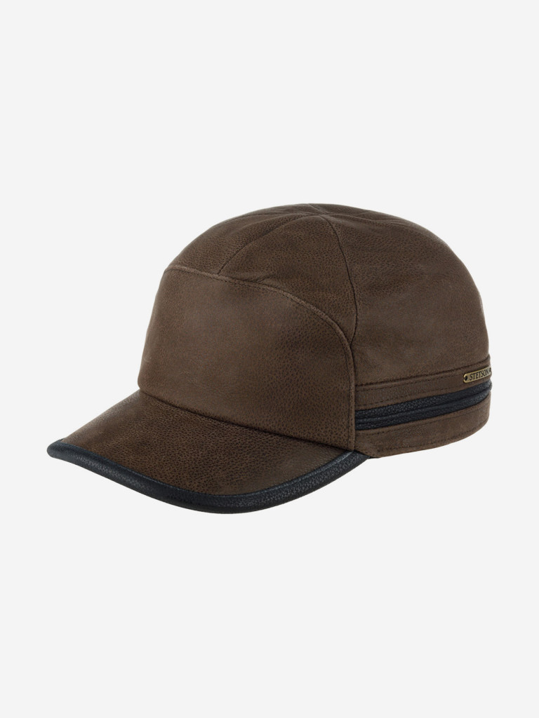 Бейсболка STETSON 7777301 BASEBALL CAP COWHIDE EF (коричневый)