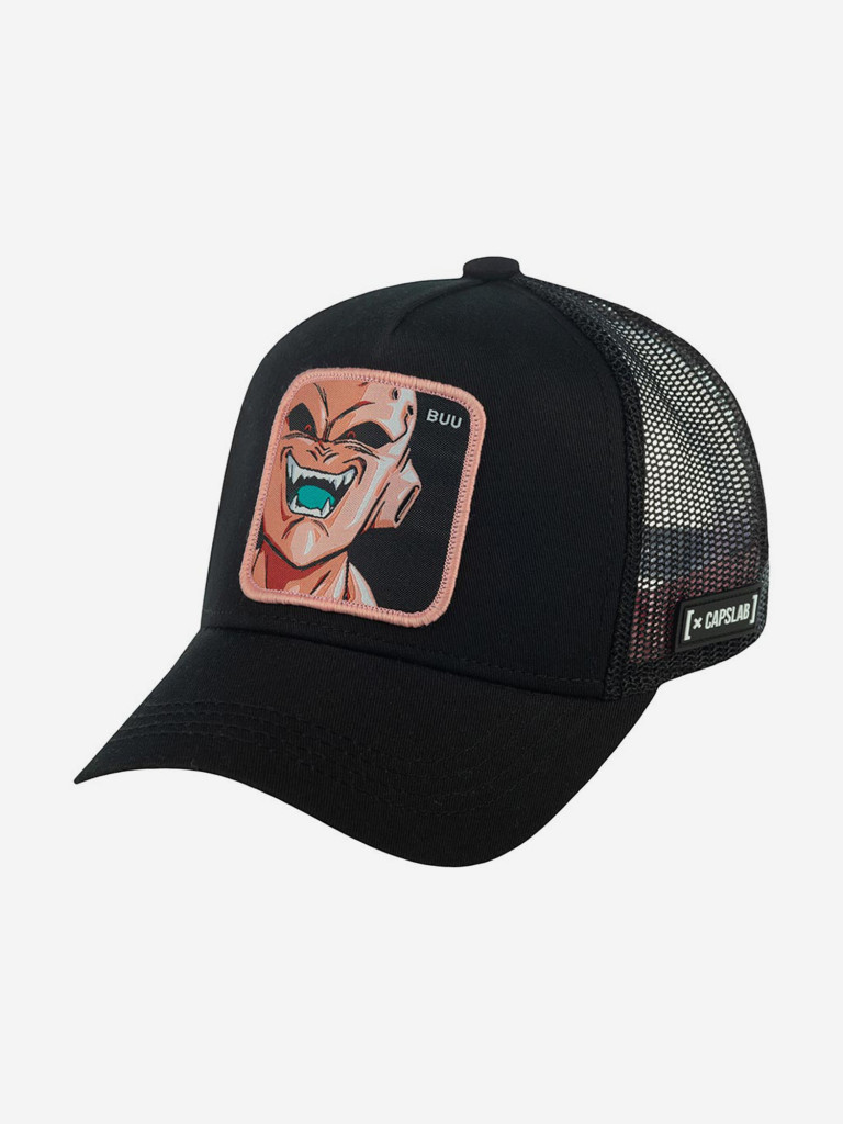 Бейсболка с сеточкой CAPSLAB CL/DBZ/3/BUU Junior Dragon Ball Majin Buu (черный)