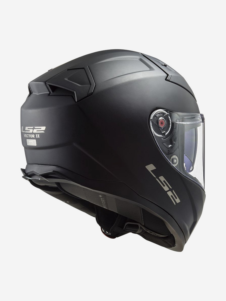 Мотошлем FF811 VECTOR II SOLID LS2 (черный матовый)