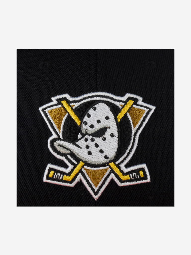 Бейсболка с прямым козырьком AMERICAN NEEDLE 42412B-AMD Anaheim Mighty Ducks 400 Series NHL (черный)