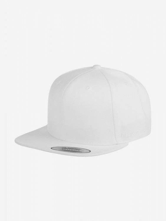 Бейсболка с прямым козырьком FLEXFIT 6089M (белый)