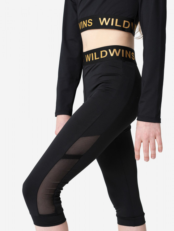 Бриджи спортивные для гимнастики для девочки WILDWINS