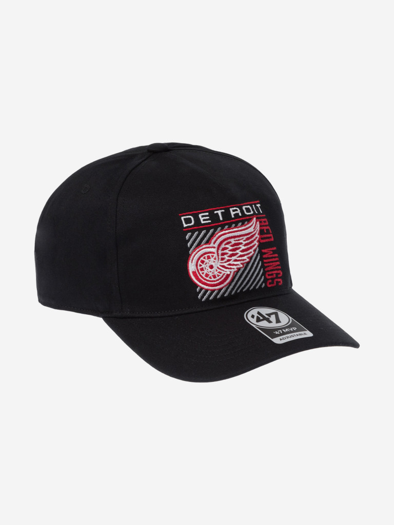 Бейсболка 47 BRAND H-RFLEX05GWP-BK Detroit Red Wings NHL