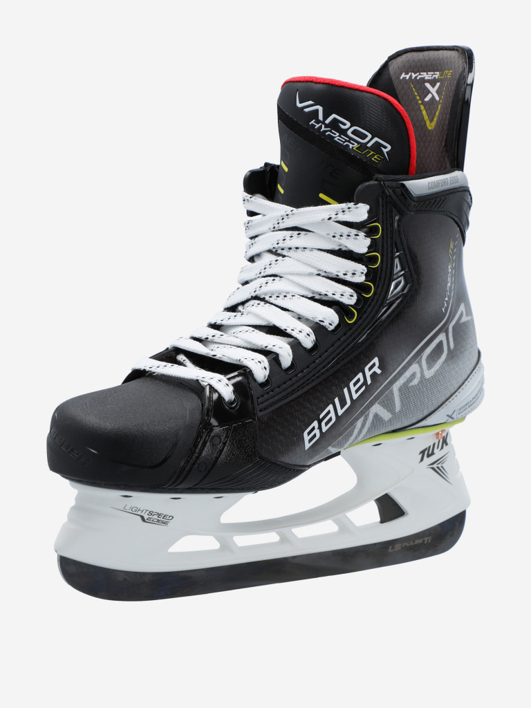 Bauer vapor x4. Коньки Bauer Hyperlite SR. Коньки Bauer Vapor Hyperlite. Коньки Бауэр Hyperlite 2. Коньки хоккейные Бауэр ХАЙПЕР Лайт.