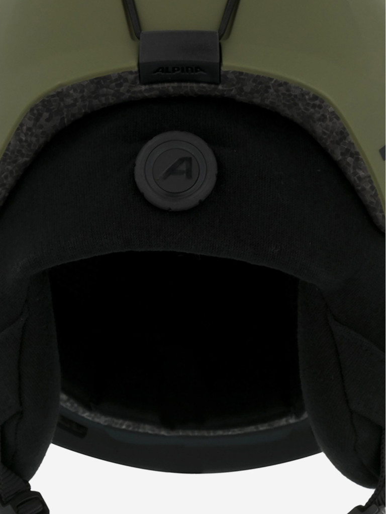 Горнолыжный шлем Alpina Brix olive matt