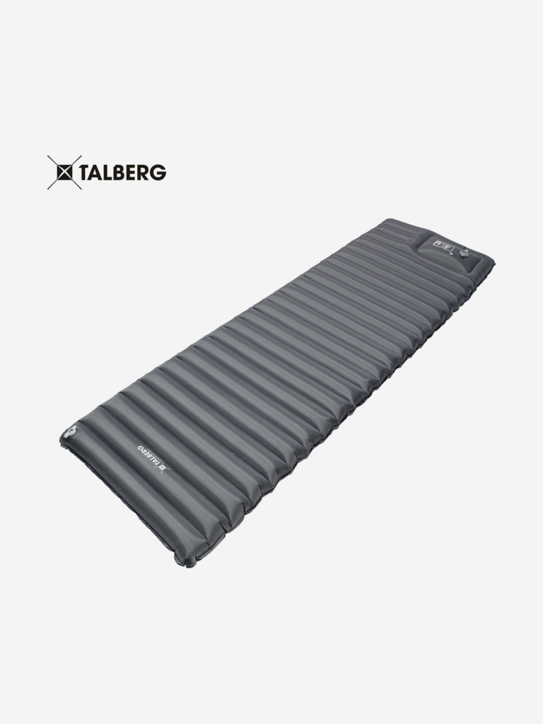 Коврик надувной LUXOR AIR GREY MAT, 185х60х8,оливковый