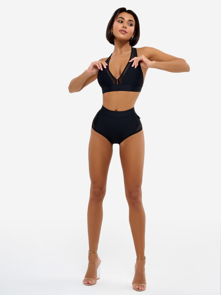 Купальник раздельный женский Bona Fide Scandal Swim Suit "Black"